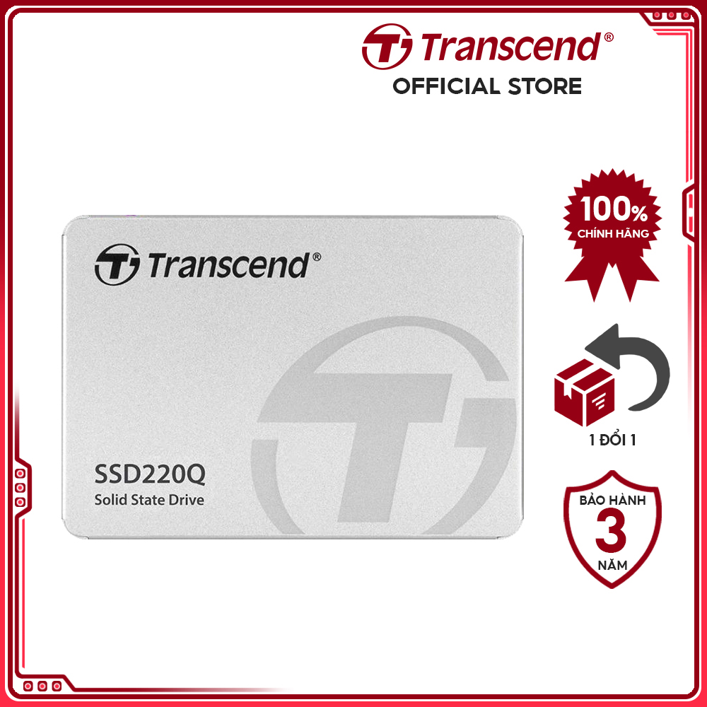 Ổ Cứng SSD Transcend 220Q 2.5inch Hàng Chính Hãng