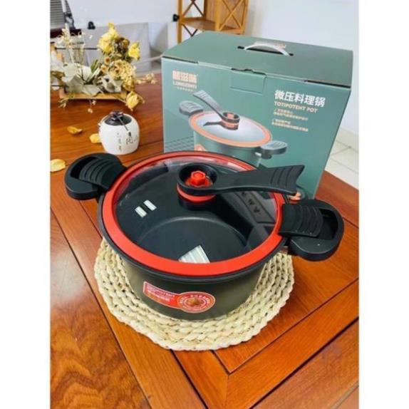 Nồi hầm công nghệ áp suất dung tích 3,5lit đường kính nồi 22cm