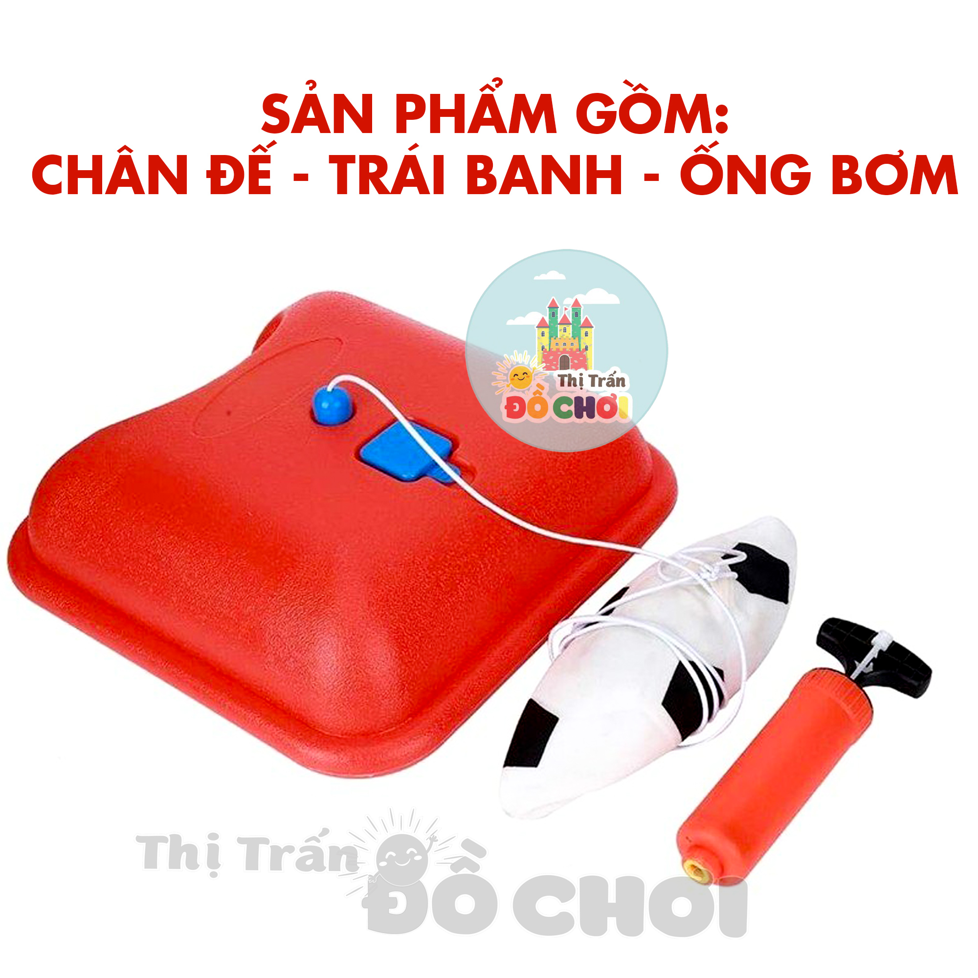 Đồ chơi cho bé trai - bóng đá phản xạ có dây cố định quả bóng giúp trẻ rèn luyện tay chân, tốt cho sức khỏe WT6610