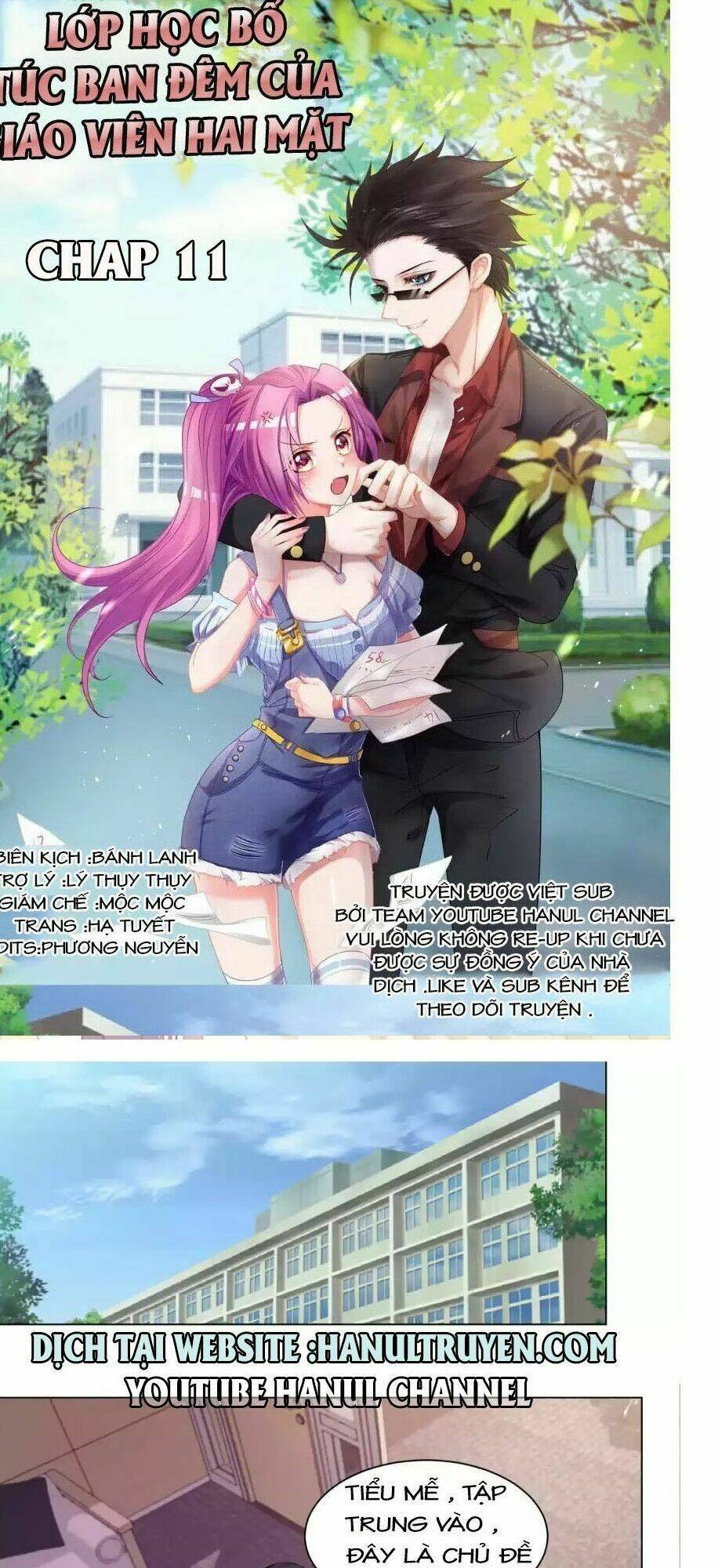 lớp học bổ túc ban đêm của giáo viên hai mặt chapter 11 1