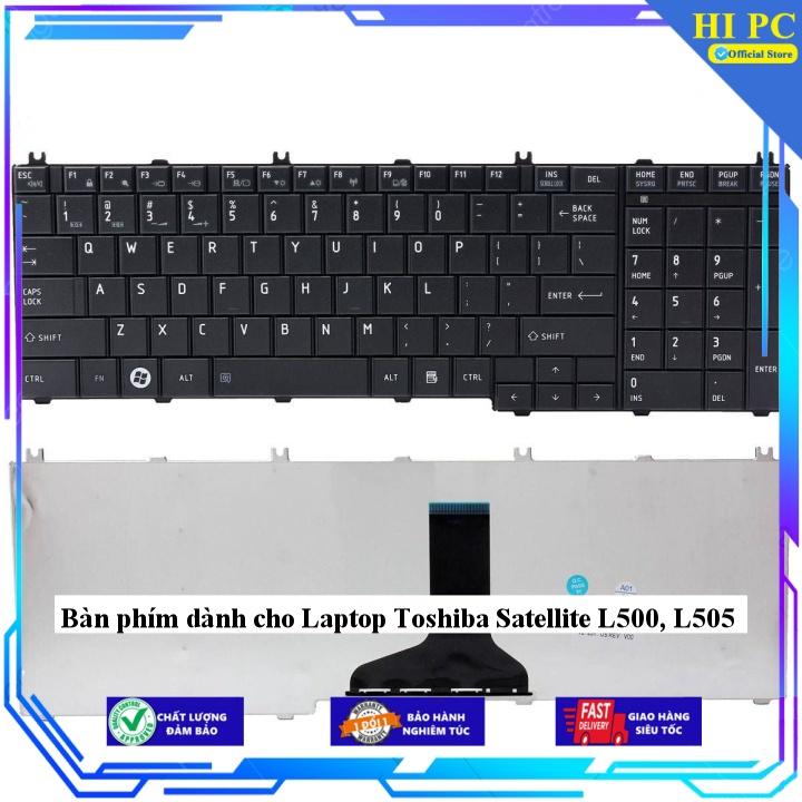 Bàn phím dành cho Laptop Toshiba Satellite L500 L505 - Hàng Nhập Khẩu
