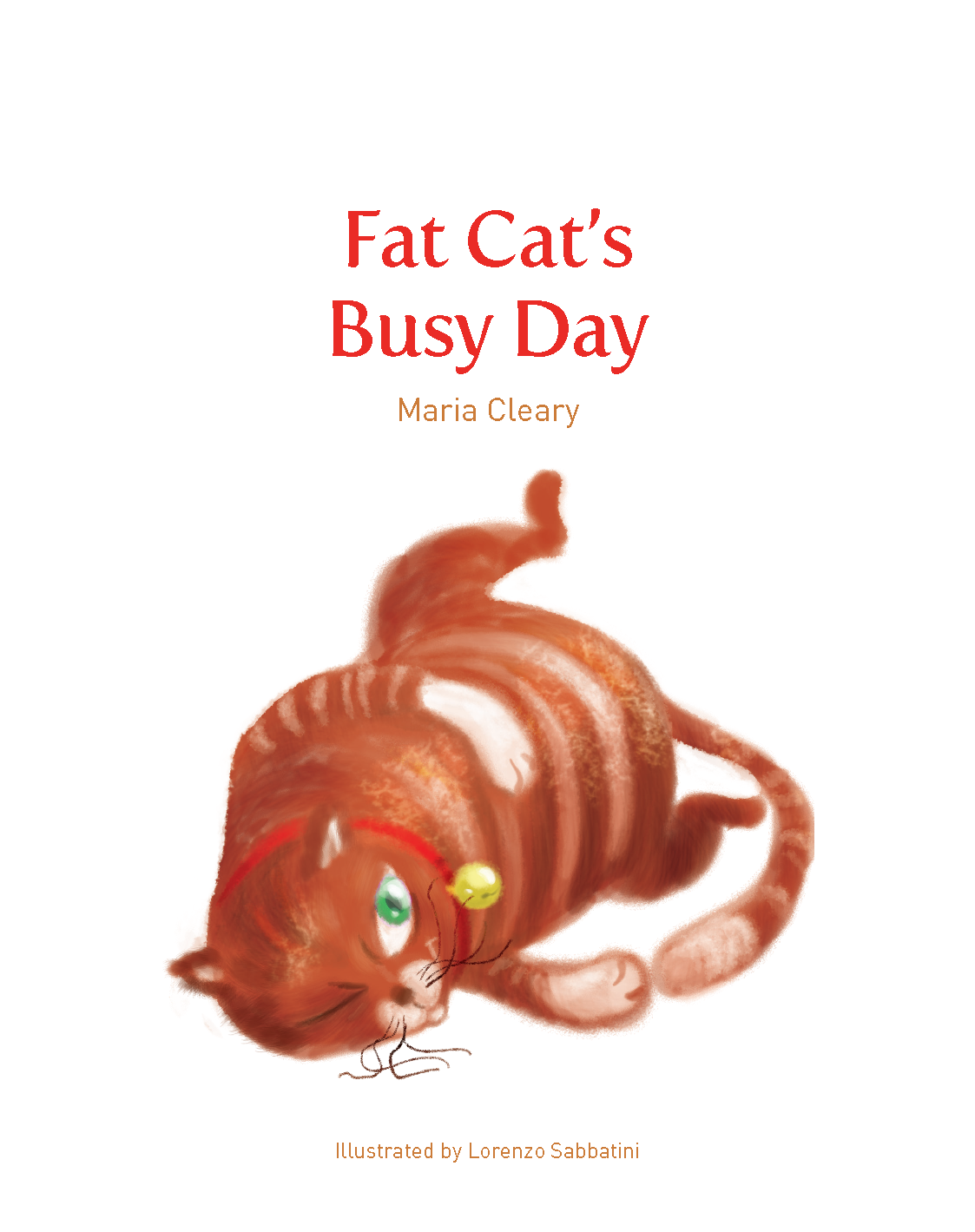 Sách - Dtpbooks - Helbling Young Reader - Fat Cat's Busy Day