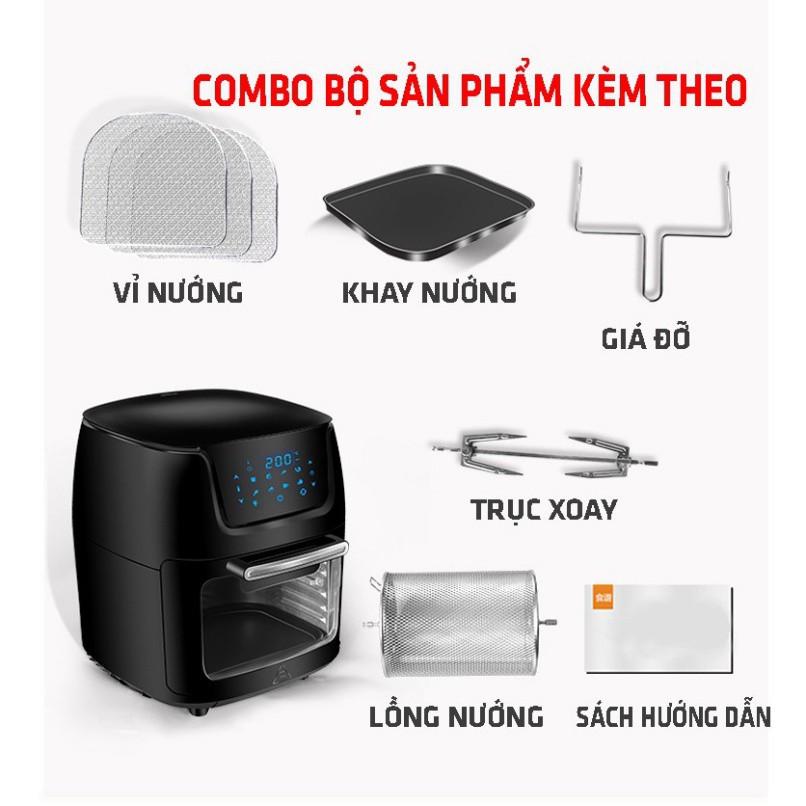 Nồi chiên không dầu Mkmaoke 12L - Bảo hành 12 tháng