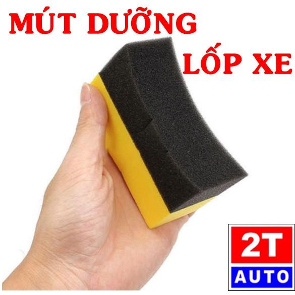 Mút dưỡng lốp, xốp lau vỏ lốp và vệ sinh lốp ô tô xe hơi chuyên dụng:  SKU:102