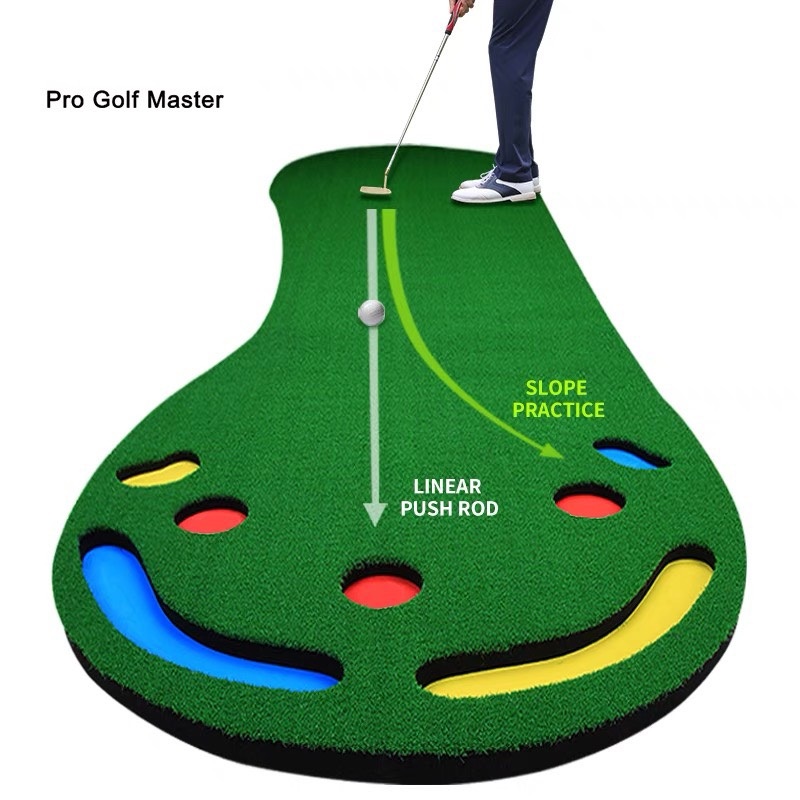 Thảm Tập Golf Putting Hình Bàn Chân Luyện Tập Tại Nhà