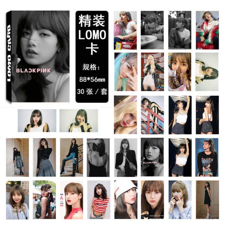 Bộ Lomo Card Black Pink Mẫu Mới Nhất