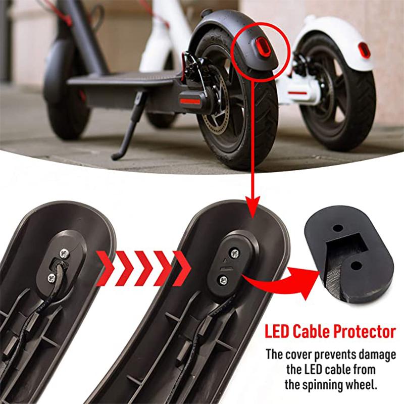 Đèn LED đuôi xe tay ga Đèn phía sau Đèn Phanh đèn hậu phanh cho Xiaomi M365 / Pro Electric Scooter Ch thay thế Màu sắc: Taillight