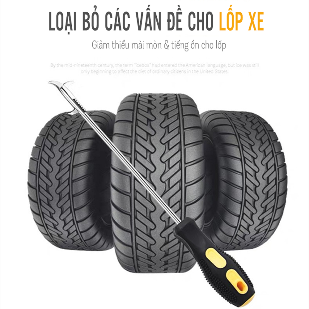 Dụng Cụ Móc Lốp Xe, Lấy Đinh Gảy Đinh, Loại Bỏ Đá Trên Lốp 2 in 1 Với Cây Tua Vít Giúp Lấy Cạy Đinh, Loại Bỏ Đá Dăm/ Cát Lốp Xe Hơi Bảo Vệ Lốp Xe Hơi, Ô tô, Xe Tải Mai Lee