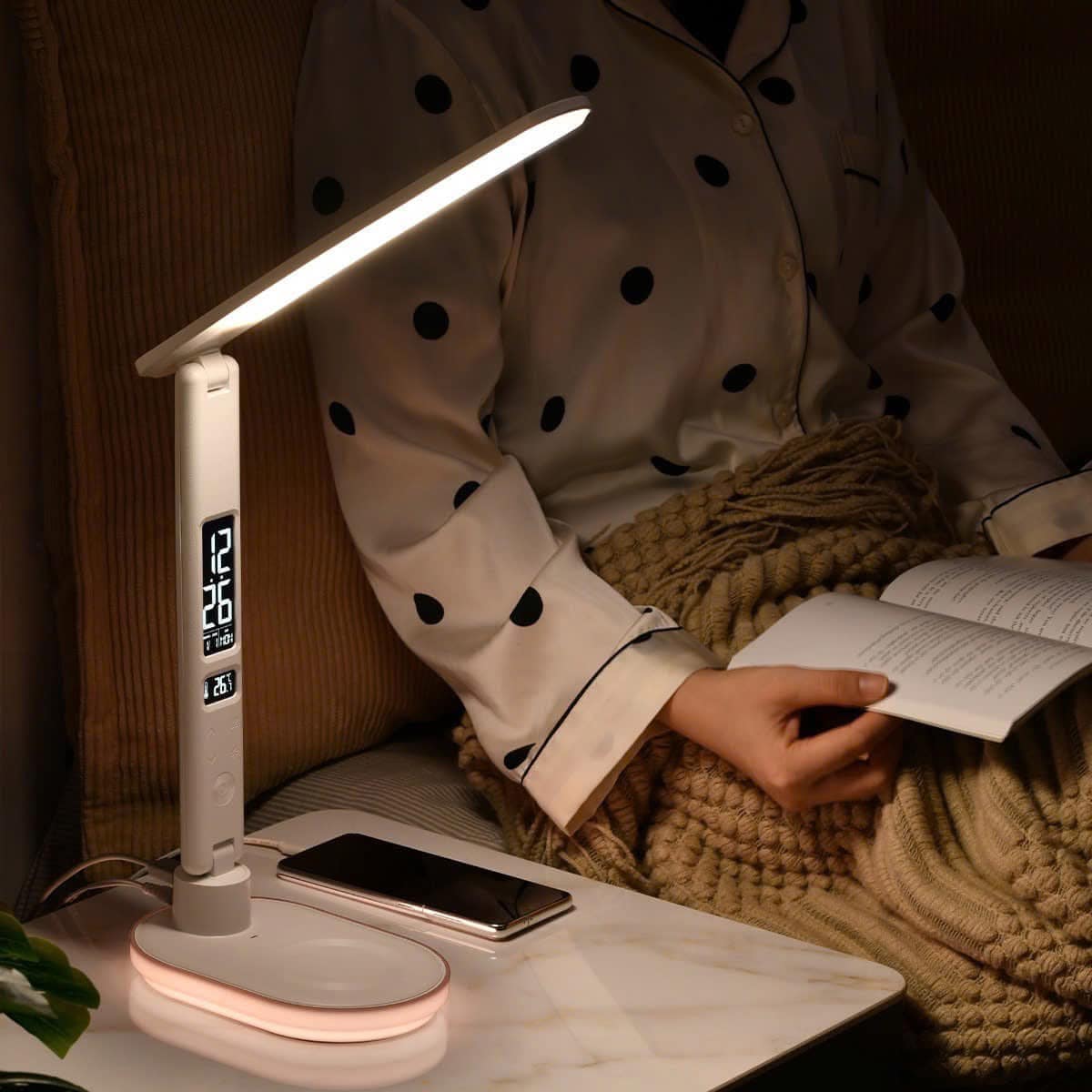 ĐÈN BÀN LED WILIT UL U20 CAO CẤP - Siêu phẩm 4 trong 1 Hàng chính hãng