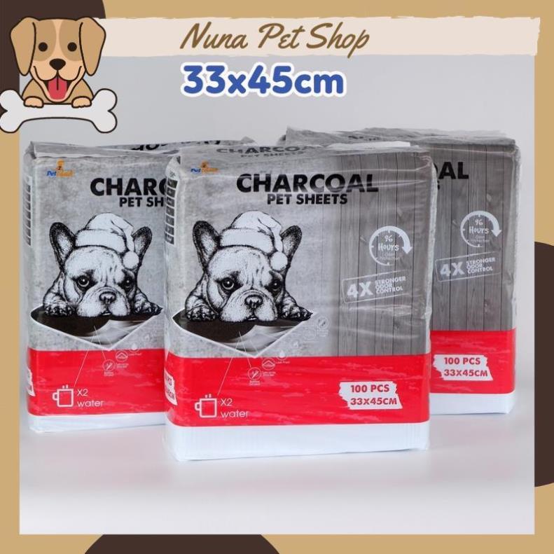 Tã lót chuồng cho chó mèo Charcoal than hoạt tính