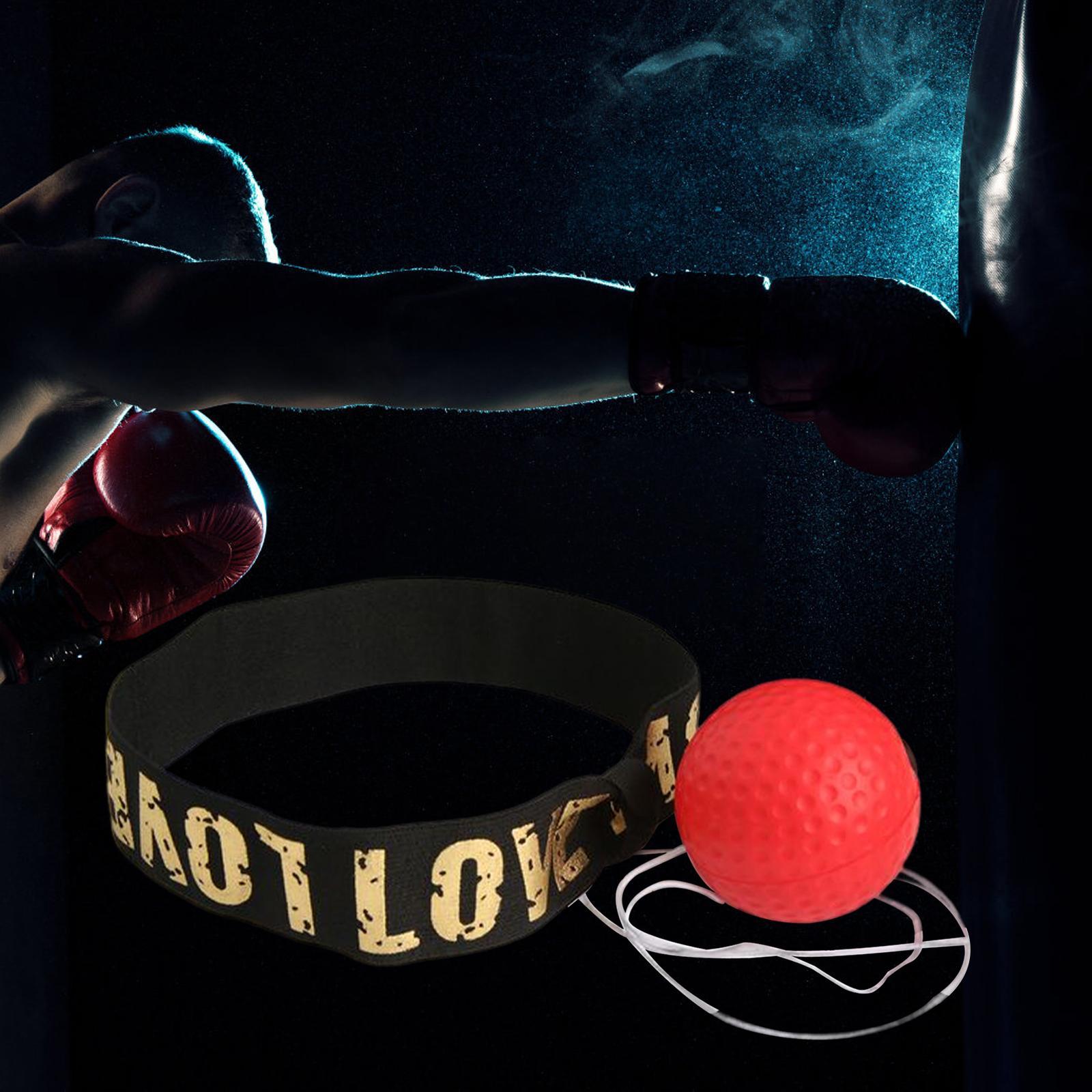 Boxing Ball Headband Mma Boxing Equipment React Balls for Home Gym