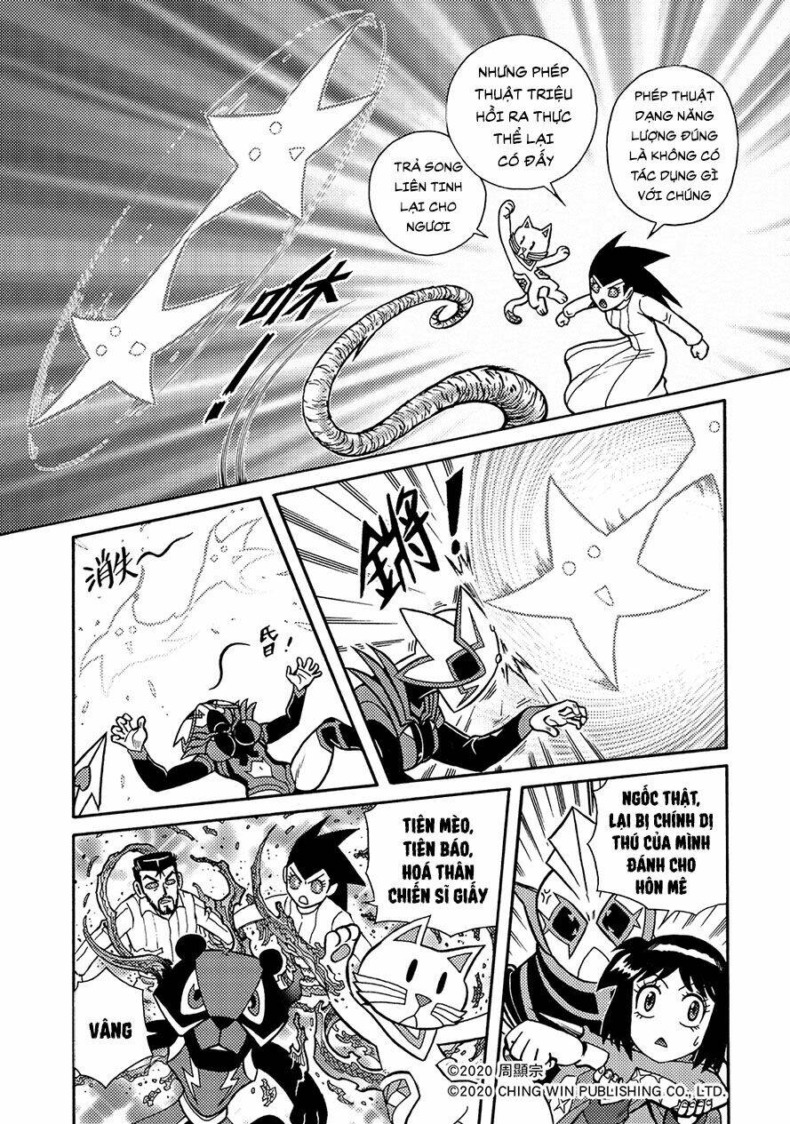 Hiệp Sĩ Giấy A chapter 18.1 7