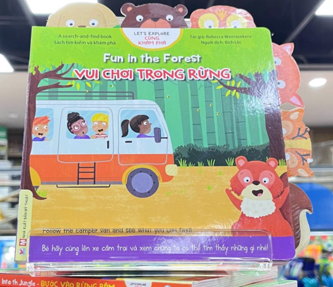 Combo Sách song ngữ Việt - Anh - Cùng Khám Phá cho bé - Bản Quyền