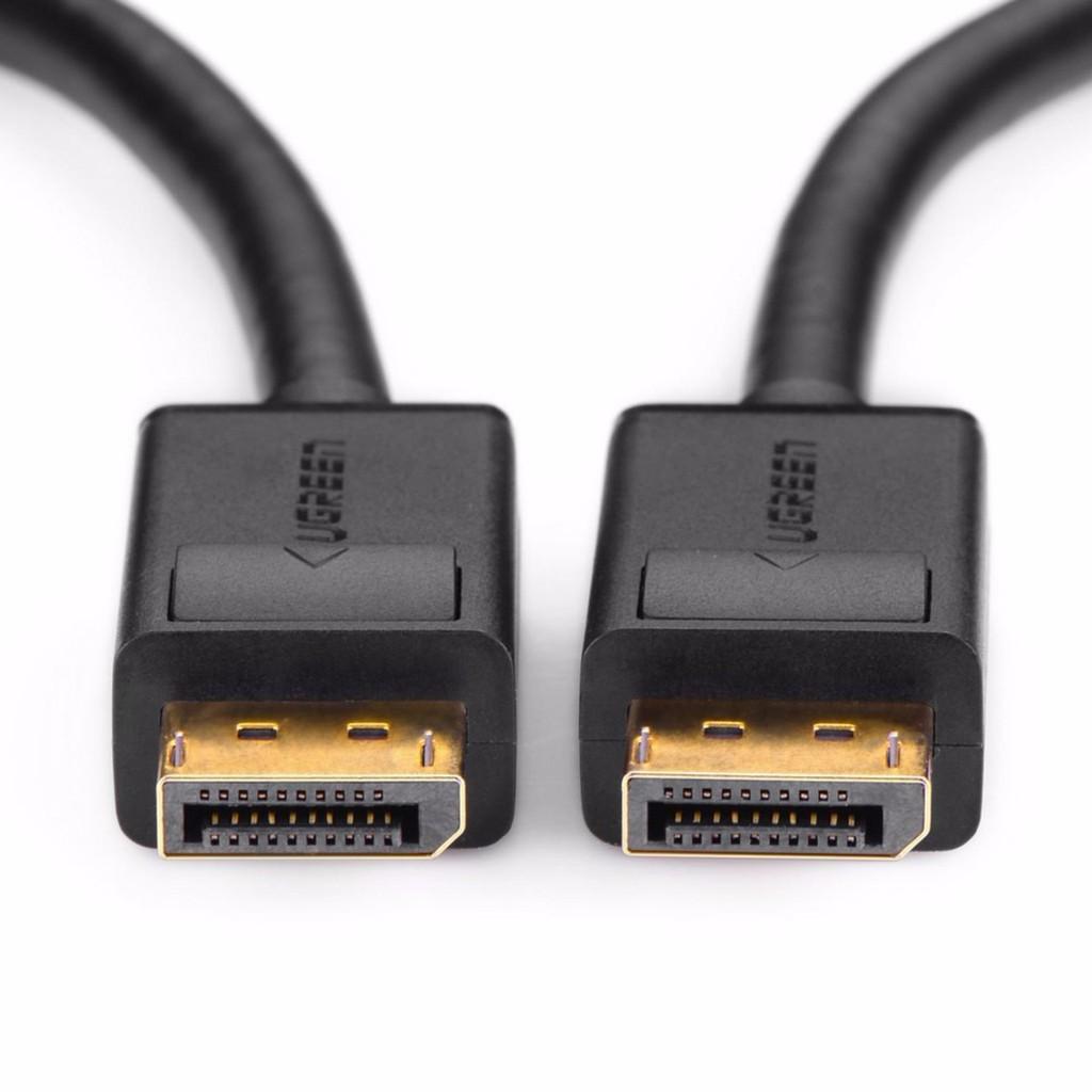 Dây cáp DisplayPort 2 đầu đực tốc độ 21.6Gbps UGREEN DP102 - Hàng Nhập Khẩu