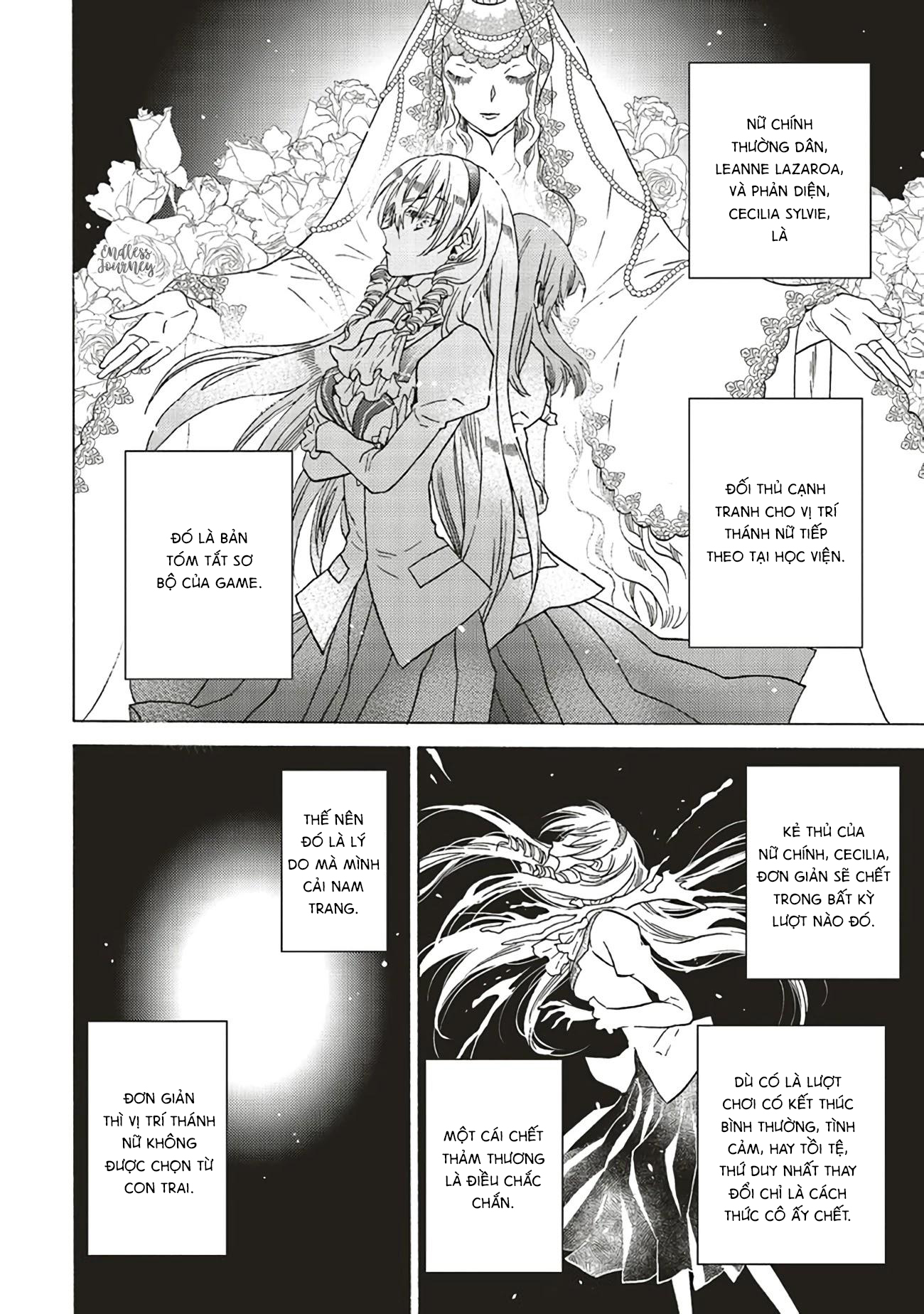 kẻ phản diện, cecilia silvie, không muốn chết, thế nên cô đã cải nam trang chapter 1.1 18