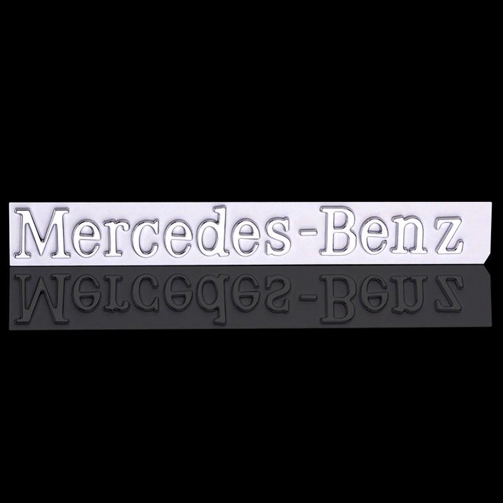 Tem Chữ Nổi Mercedes-Benz Dán Trang Trí Xe - Hot