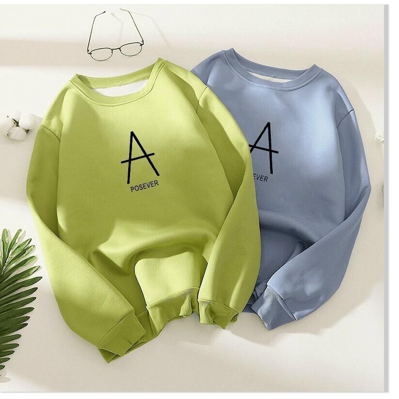 Áo khoác nỉ cổ tròn