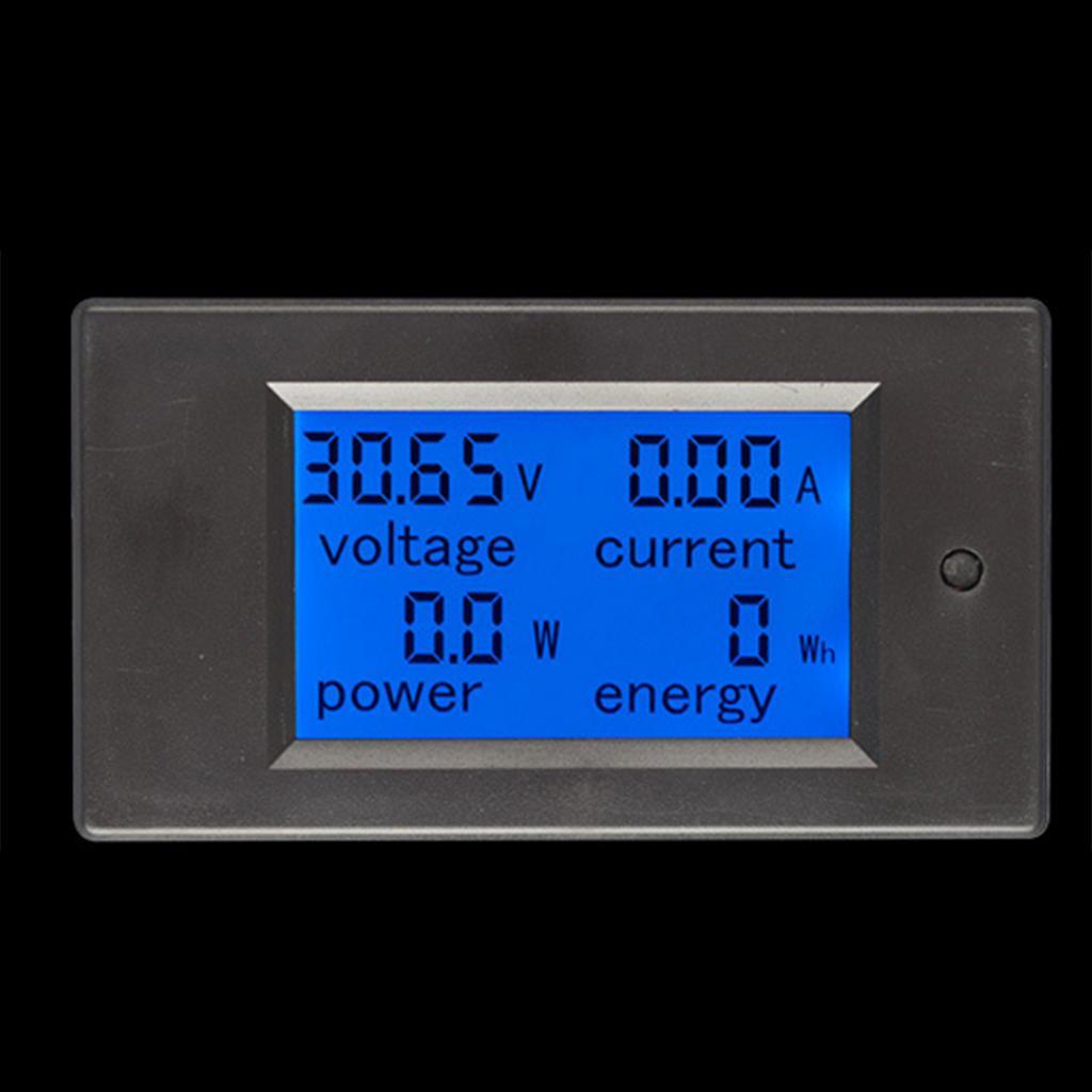 20A LCD Display Digital Current Voltage Battery Energy Multimeter Ammeter
