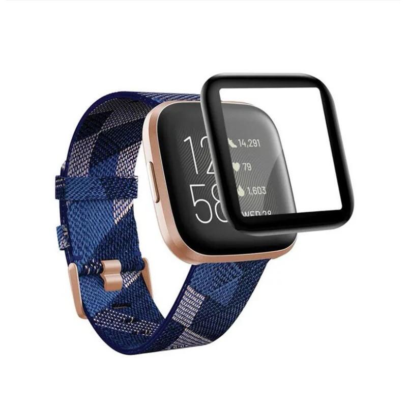 Cường lực màn hình 3D Cạnh Cong Full mặt kính cho Fitbit Sense/ Versa 3