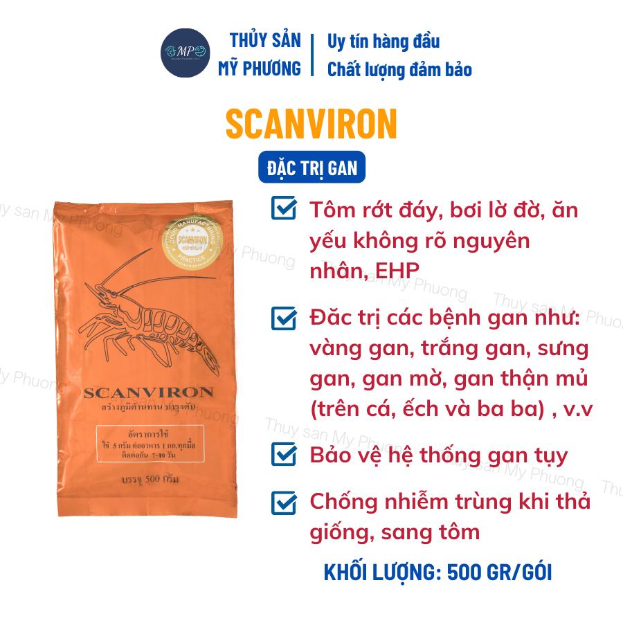 Ks đường ruột trống lò xo phân trắng ký sinh trùng Scanviron xuất huyết sình bụng không tiêu tôm thẻ cá lươn ếch ốc baba