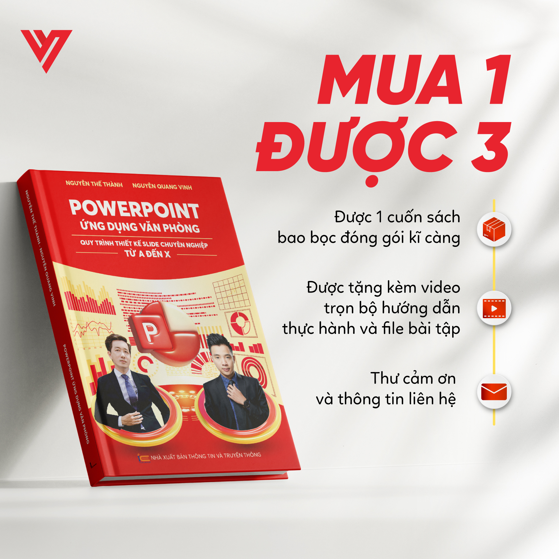 Combo 2 Sách Power Point - 150 Thủ Thuật ĐÀO TẠO TIN HỌC Ứng Dụng Văn Phòng Kèm Video Khoa Học Online