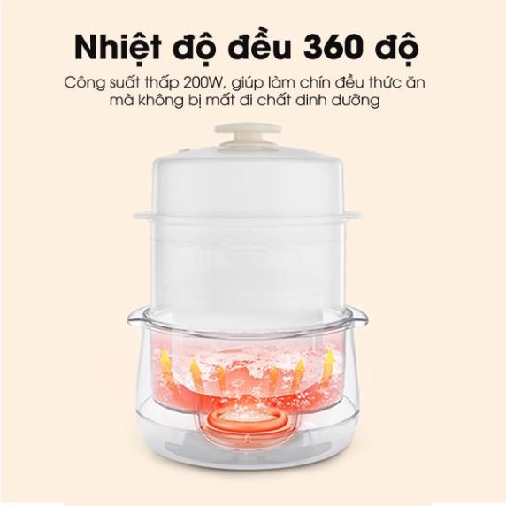 HOẢ TỐC - Nồi nấu chậm đa năng 4in1 SAMONO SW-SC08 0.8L bản nước ngoài - hàng thật - Hàng Chính Hãng