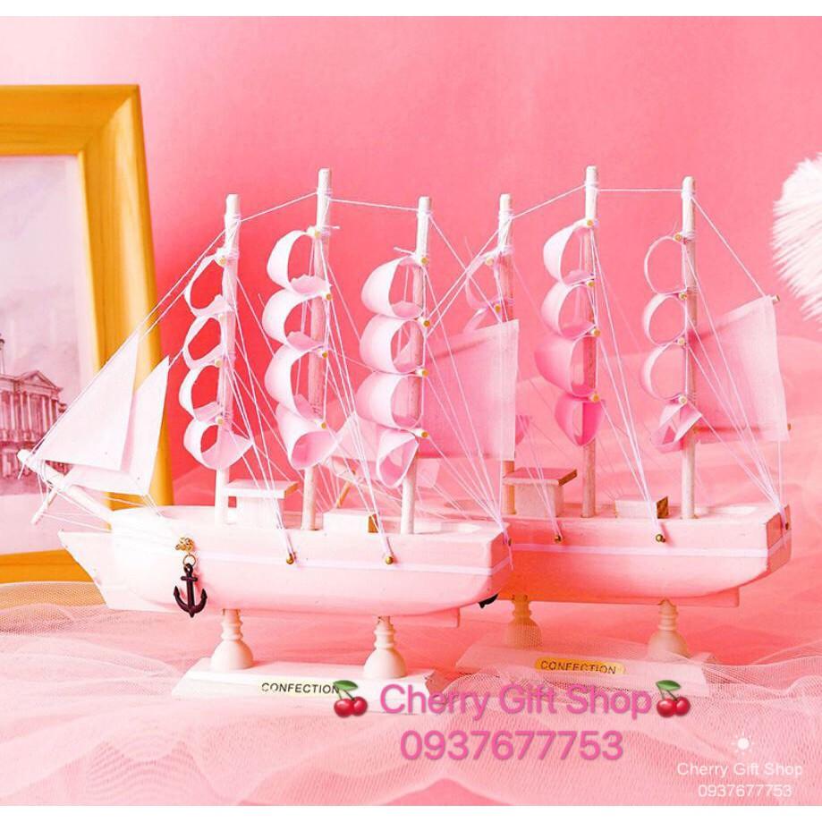 Quà Lưu Niệm - Mô Hình Thuyền Gỗ Hải Quân 22cm