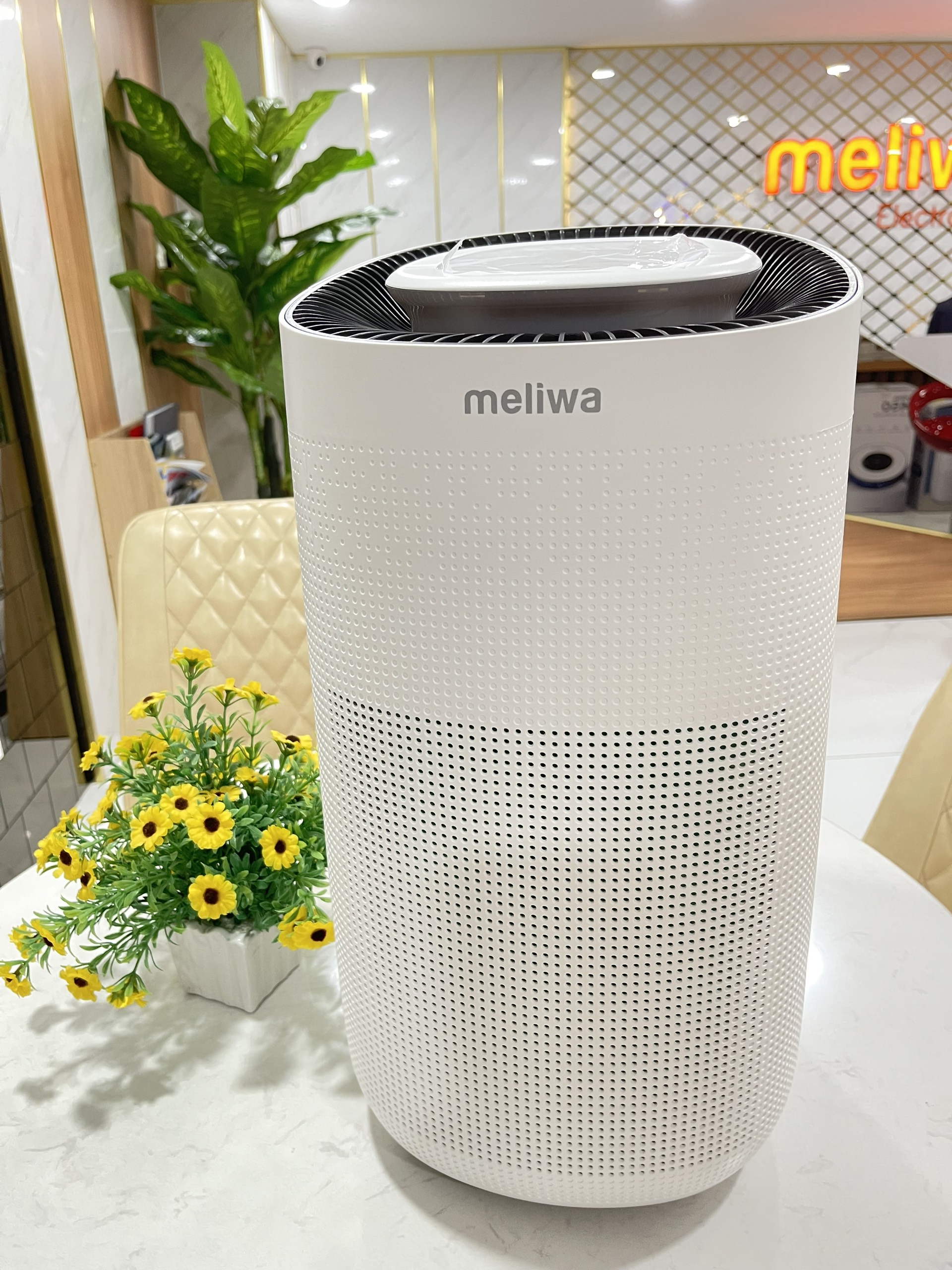 Máy lọc không khí meliwa M60 Lọc bụi mịn đến 99,95%, Công suất lọc lớn 500m3/h &amp; Tiết kiệm điện thương hiệu Singapore