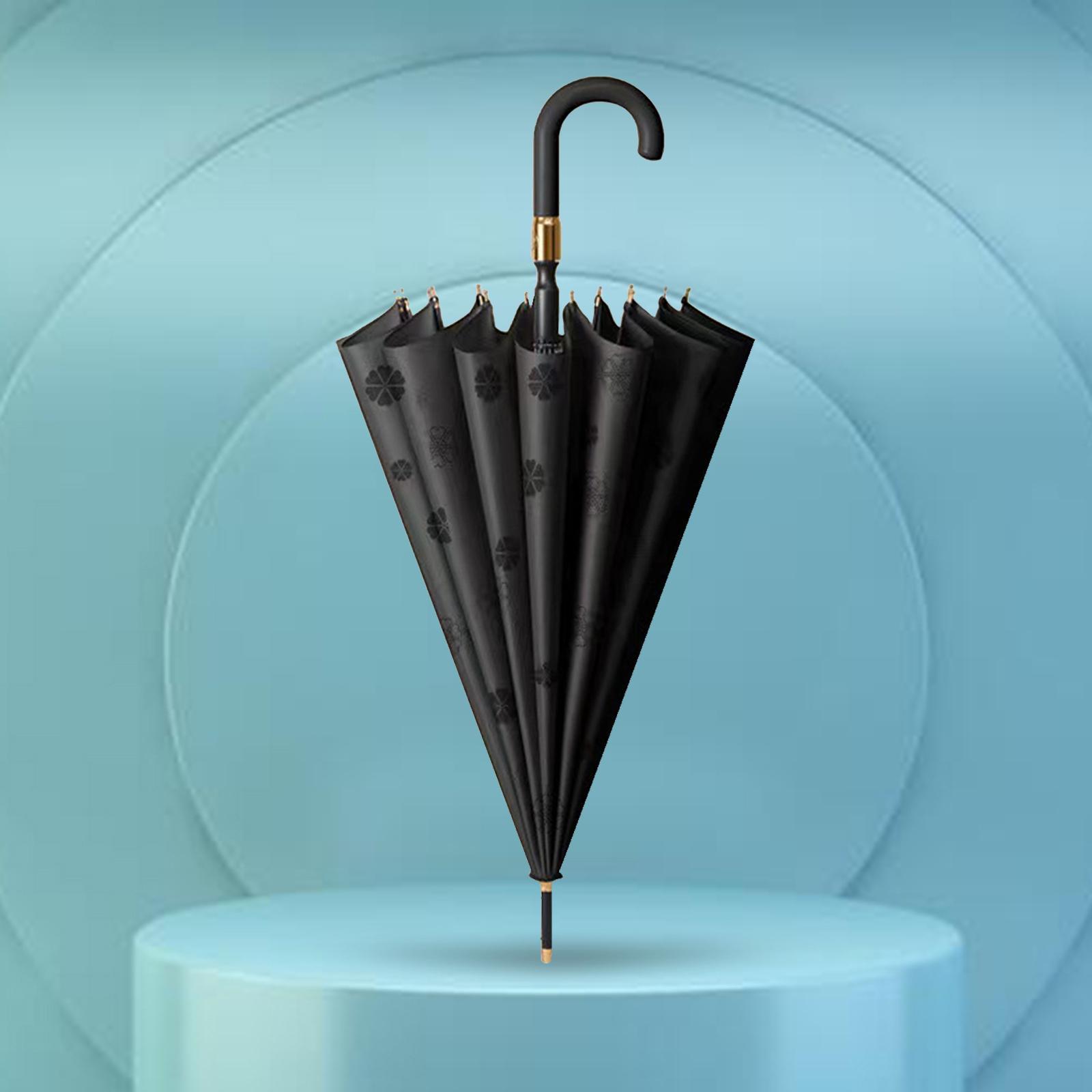 Stick Umbrella Windproof Waterproof Rain Umbrellas for Outdoor Travel Hiking