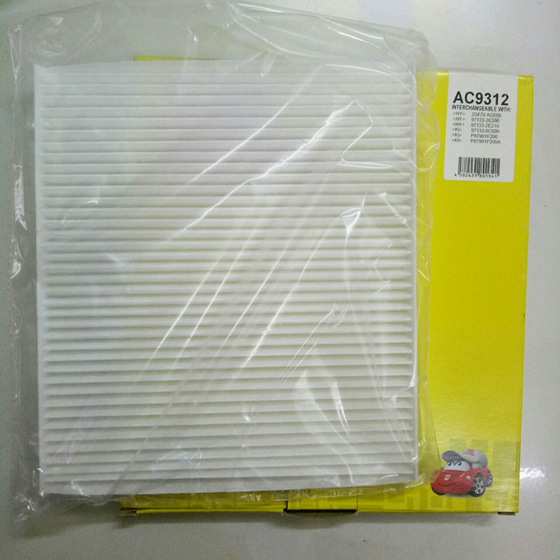 Lọc gió điều hòa AC9312 dành cho Kia Sportage 2004, 2005, 2006, 2007, 2008, 2009, 2010, 2011, 2012, 2013, 2014, 2015 97133-2E200