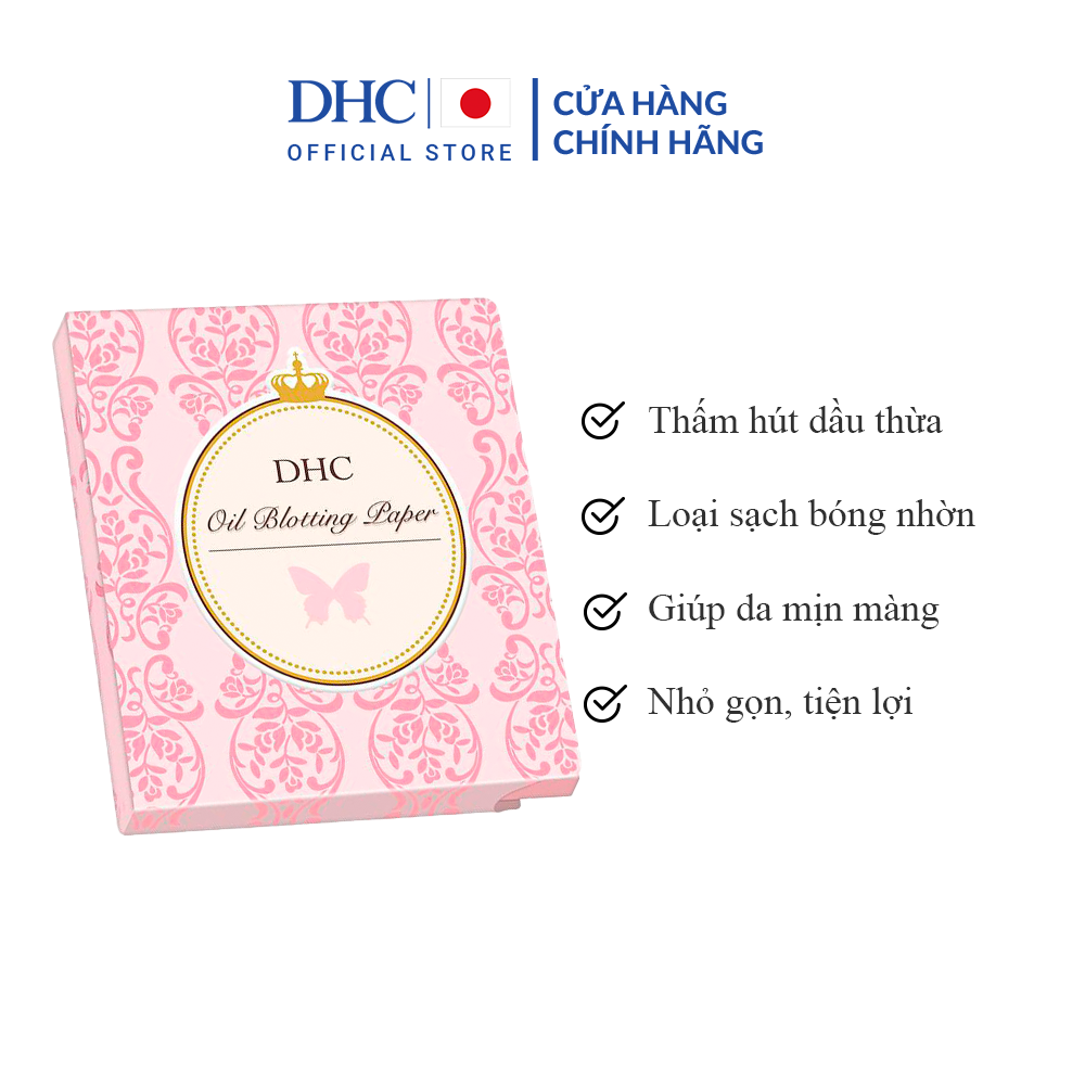 Giấy Thấm Dầu DHC Oil Blotting Paper 100pc