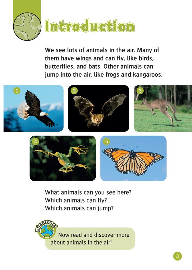 Oxford Read and Discover 3 Animals In the Air