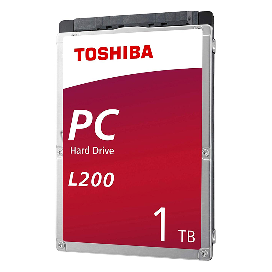 Ổ Cứng HDD Toshiba 2.5&quot; 1TB Mobile L200 series 7mm (128MB) 5400rpm SATA3 (6Gb/s) HDWL110UZSVA - Hàng Chính Hãng