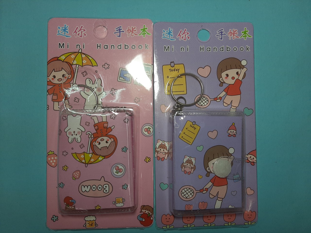 Combo 2 cuốn sổ tay móc khóa ngẫu nhiên