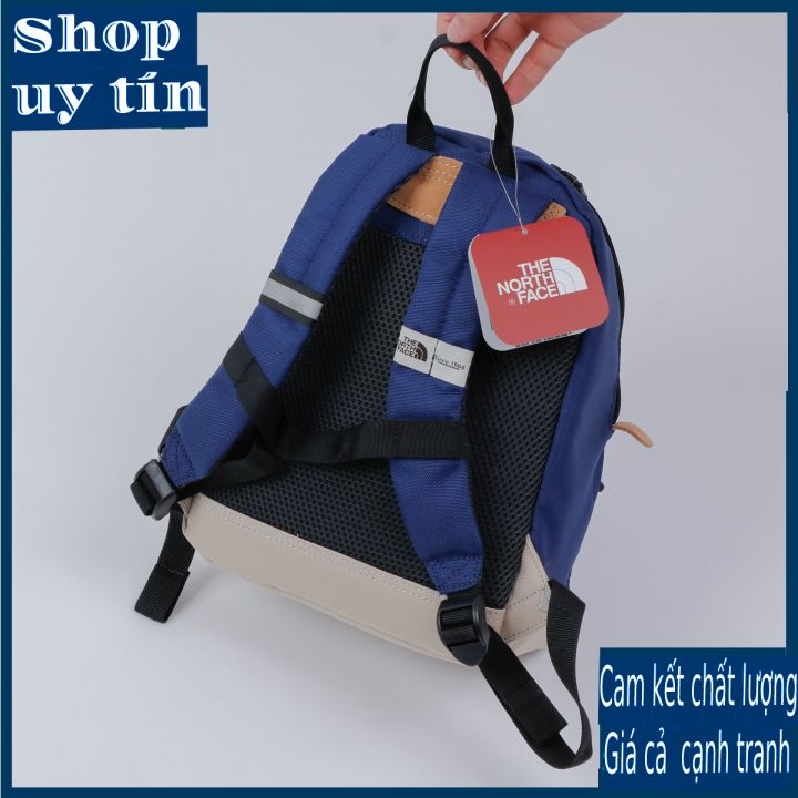 Freeship - BALO TRẺ EM THE NF BERKELEY BACKPACK CHỐNG THẤM PHỤ LIỆU XỊN - màu cam / vàng / xanh lam / đen / xanh nhạt