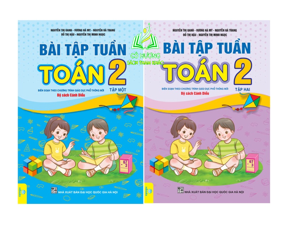 Sách - Bài Tập Tuần Toán 2  - Biên soạn theo CT GDPT mới - Cánh Diều