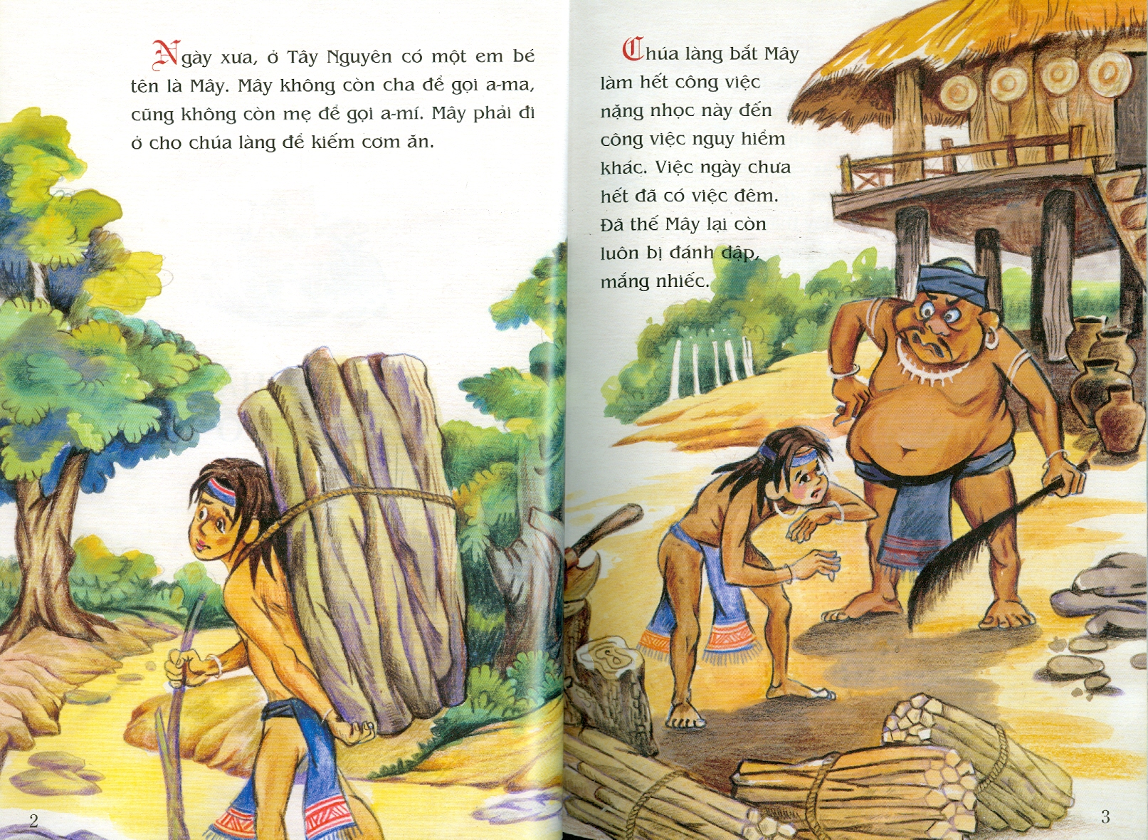 Tranh Truyện Dân Gian Việt Nam - Cất Nhà Giữa Hồ
