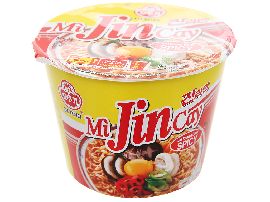 Combo 3 tô Mì Jin Cay Ottogi 110g