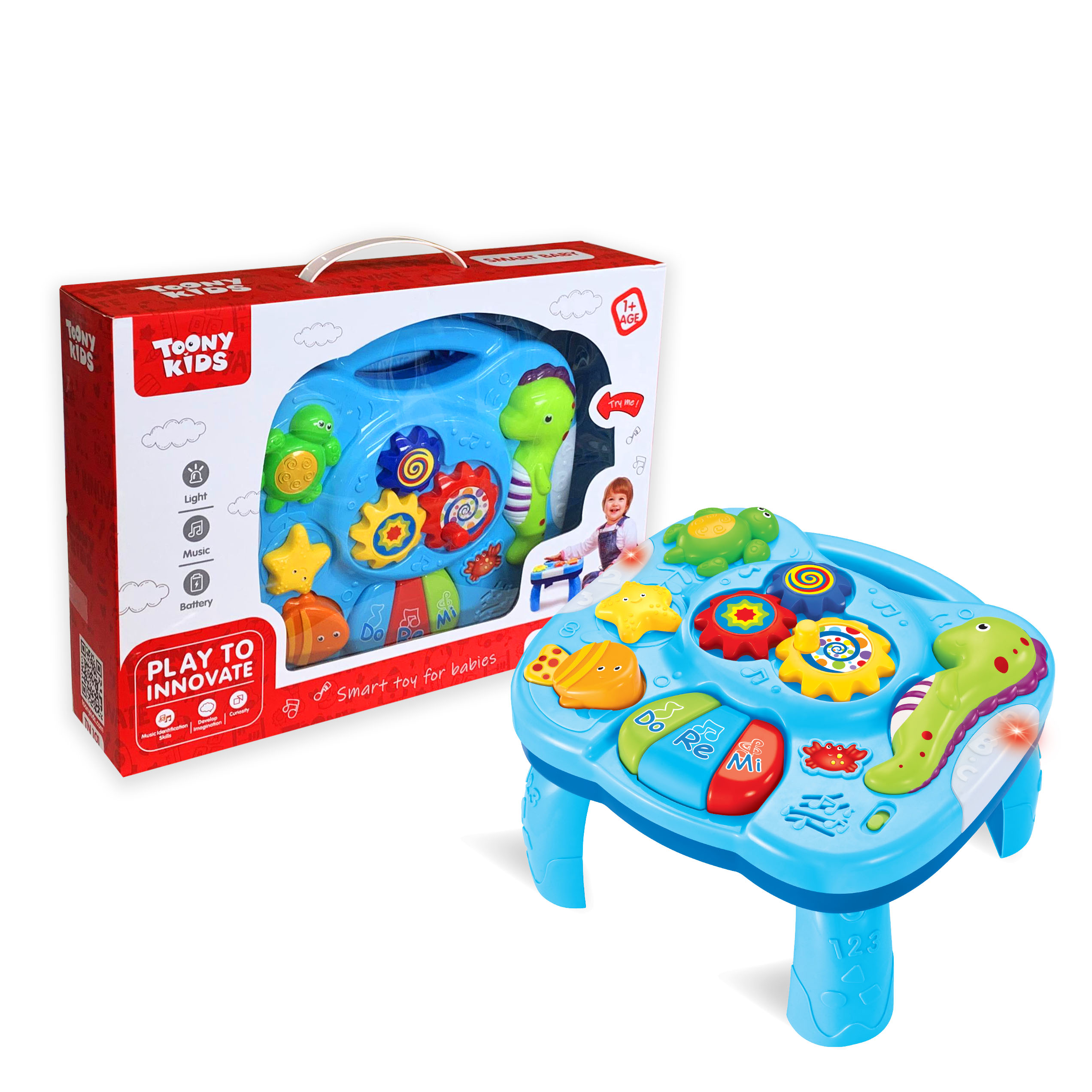 Đồ Chơi Bộ Bàn Nhạc TOONYKIDS - Đồ Chơi Thông Minh Cho Bé - Smart Baby TN101