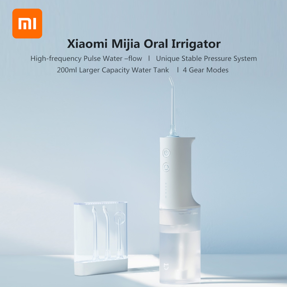 Máy tăm nước Xiaomi Mijia Flosser - Bình xịt vệ sinh răng miệng Xiaomi Mijia Flosser