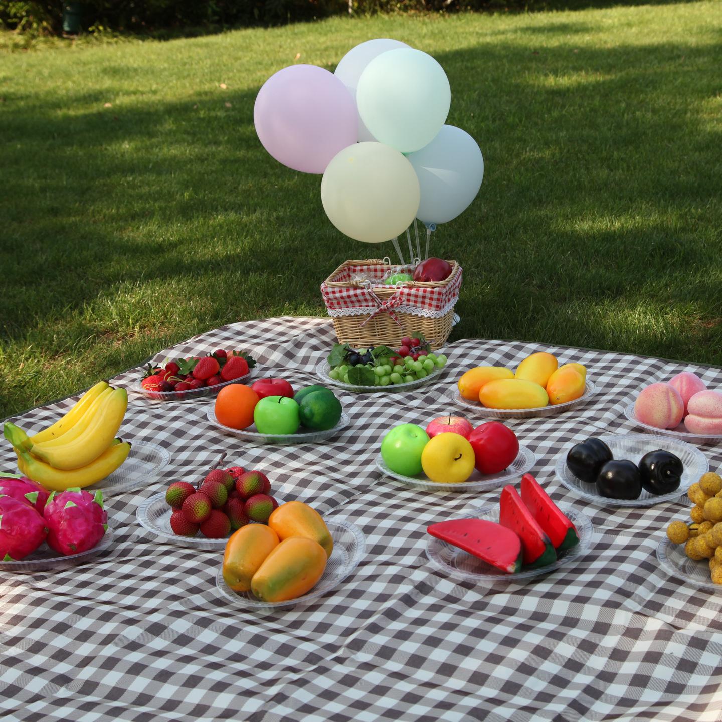 Phổ Biến Ngoài Trời Di Động Lưới Thảm Picnic Chống Ẩm Dày Ẩm Ướt Thảm Cắm Trại Bãi Cỏ Thảm Bãi Biển Thảm Dã Ngoại Vải Nệm