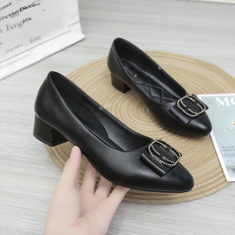 Giày nữ phong cách mới nhất giày công sở giày cổ tích giày nữ cỡ lớn phù hợp với mọi lứa tuổi