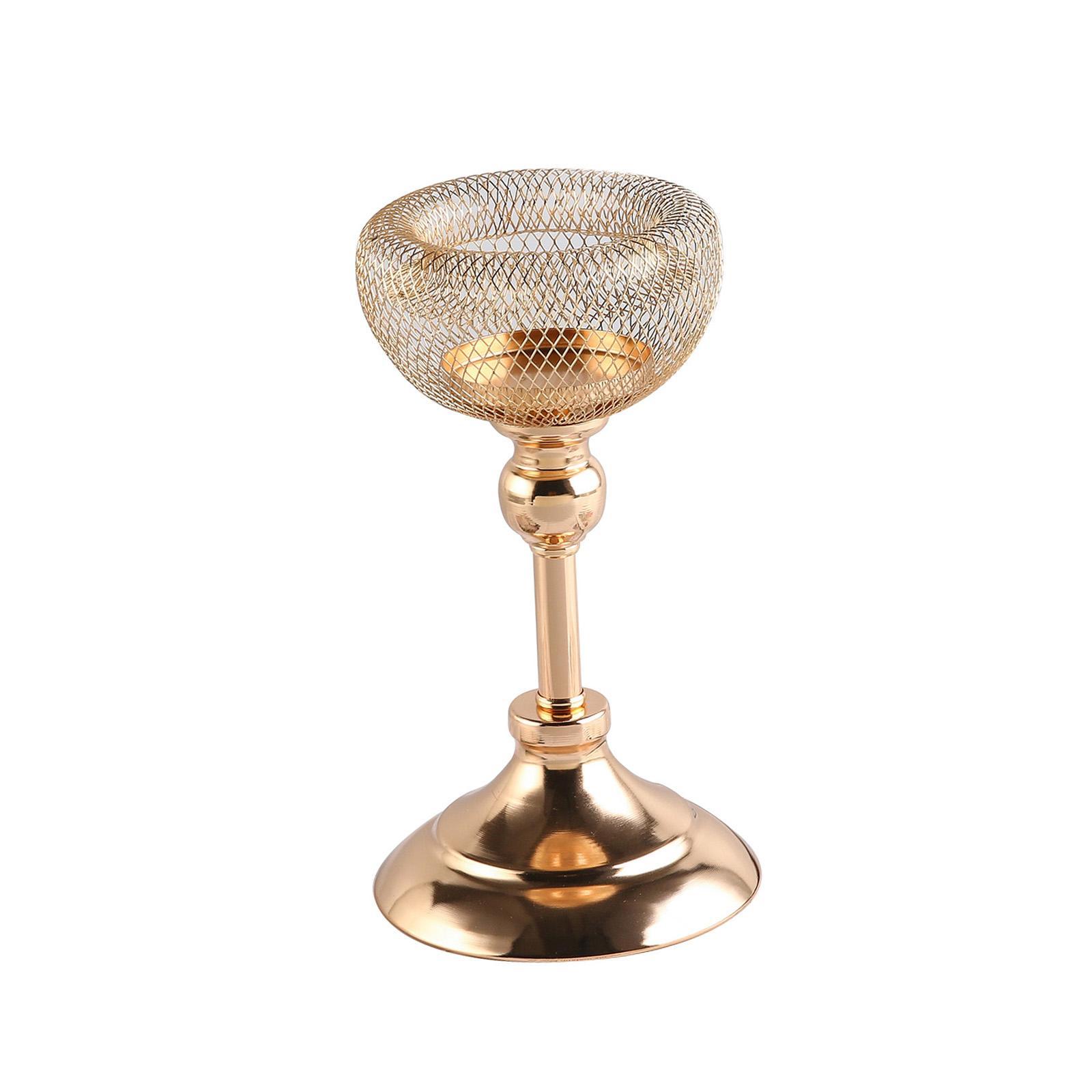 Pillar Candle Holder Pillar Candle Stand Decorative Elegant European Style Home Decor Tealight Holder Candlestick Holders for Wedding Mantel