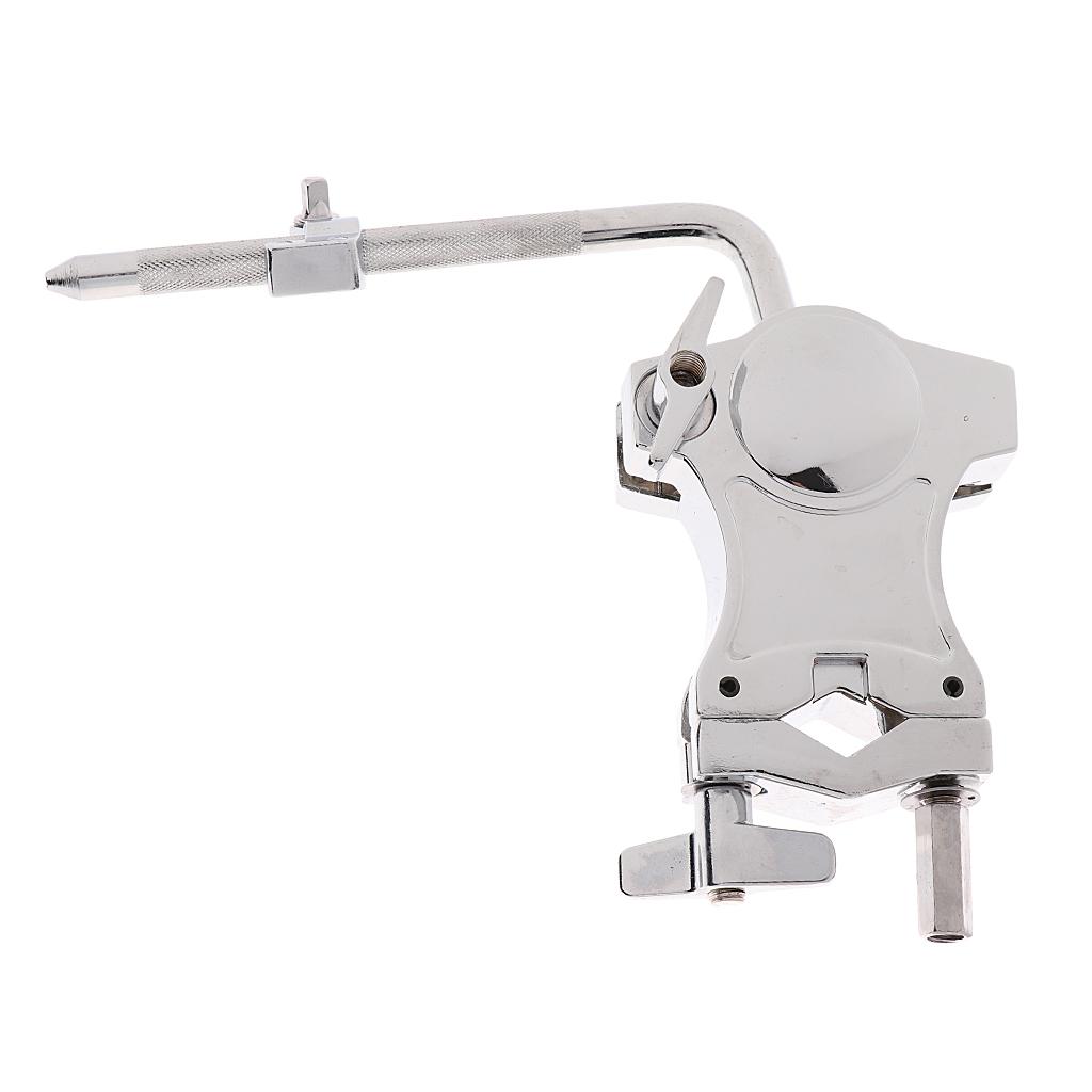 DIY Tom Tom Holder Support Stand Drum Accessory TH-04 Silver