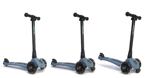 xe scooter trẻ em scoot and ride highwaykick 3 led màu blueberry 3