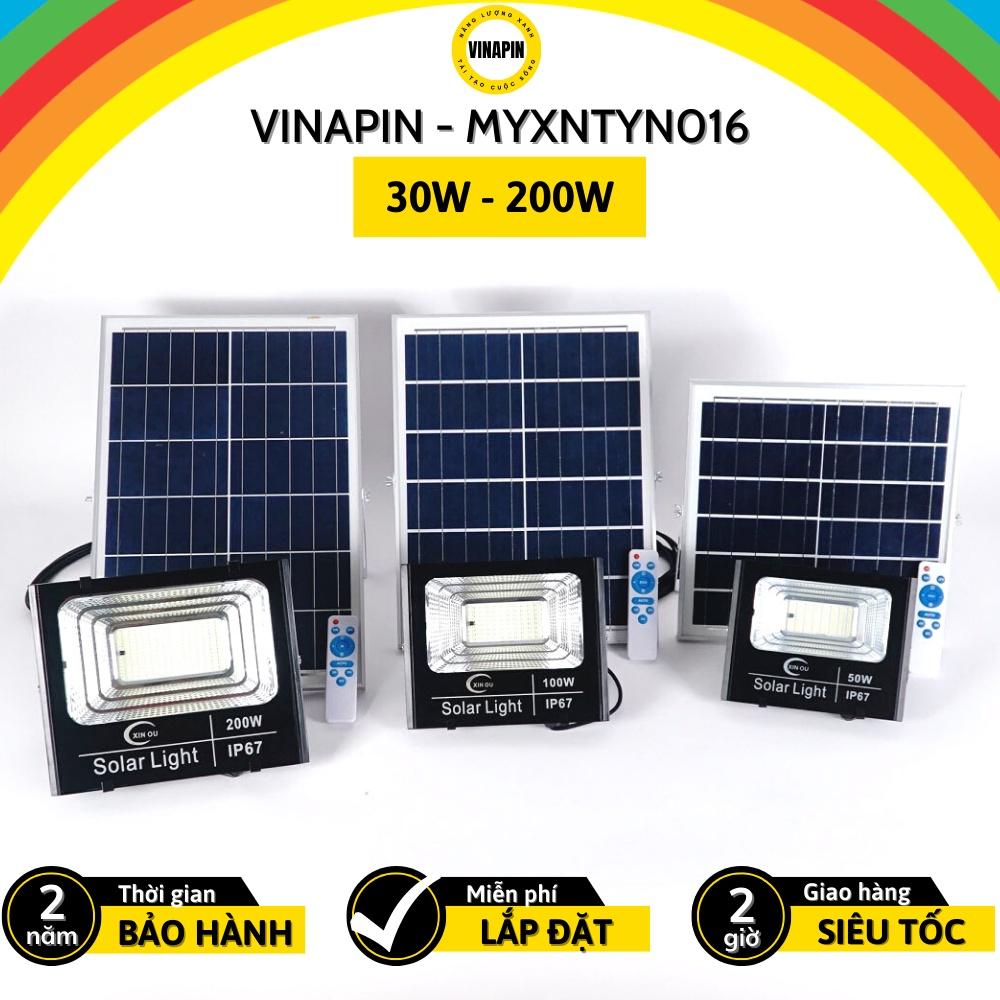 Đèn pha led năng lượng mặt trời VINAPIN-XNTYN016 siêu sáng 1 khoang - Nhiều công suất + tấm PIN lớn + chống nước siêu bề