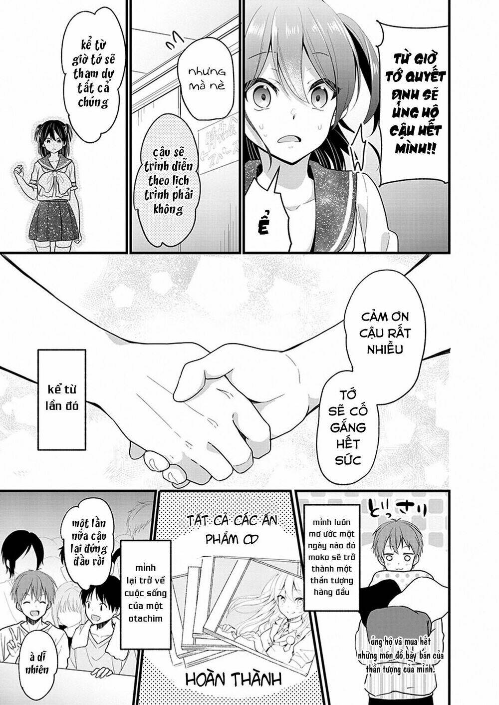 oshi ga kounin sutouka ni narimashita chapter 1.2 9