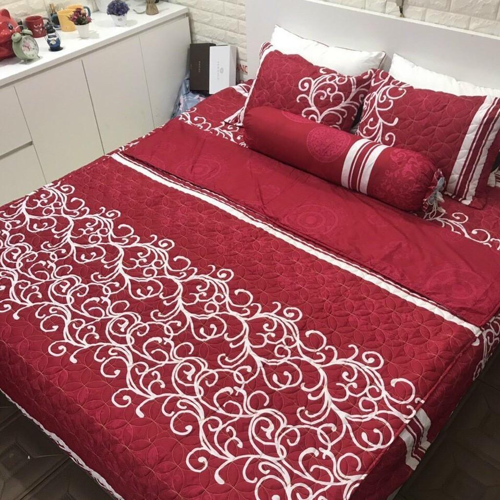 Trọn Bộ Chăn Ga Gối Cotton Hàn Quốc PLX27 Gosan Bedding dễ giặt máy không xù ưa nhìn dễ phối màu