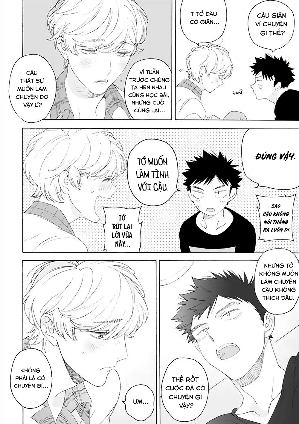 những tháng ngày ngọt ngào đầy trắc trở chapter 6.5 12