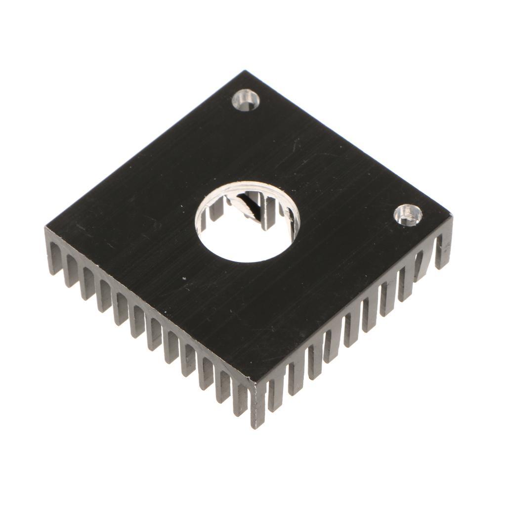 4- Nema17 Stepper Motor 40mm + Extruder Heat Sink Block for 3D Printers